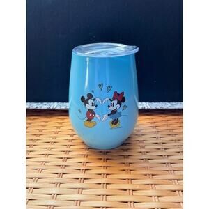 Mickey & Minnie Teardrop Insulated Cup with Lid.